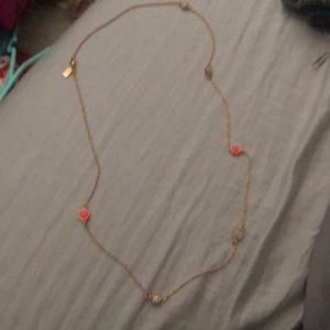 Kate Spade long gold necklace